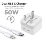50w 3pin with cable I phone Adapter